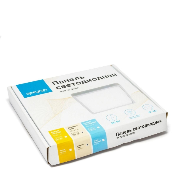 Накладная светодиодная панель Apeyron 06-48