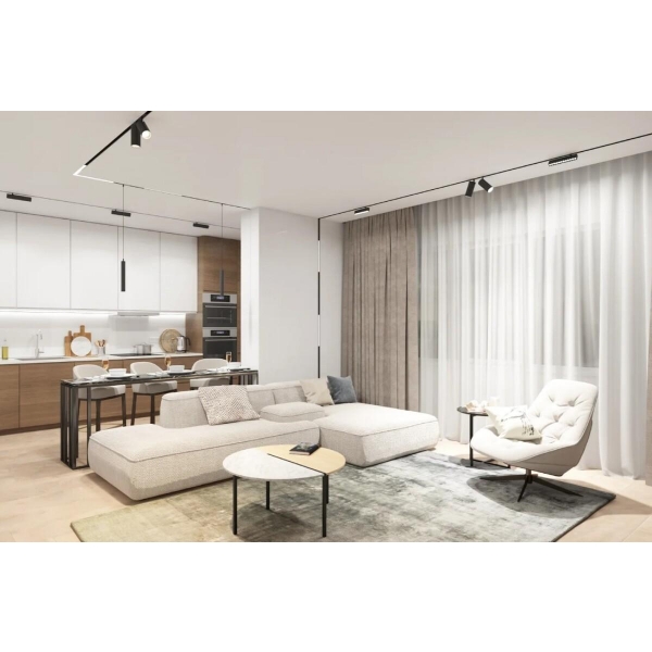 Трековый светодиодный светильник Denkirs Smart Spot DK8008-BK