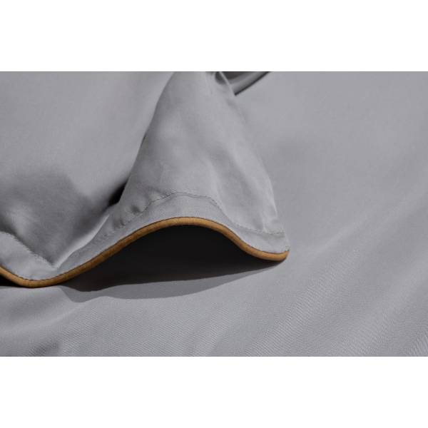 144HF-10312 Пододеяльник тенсель серый 220*200