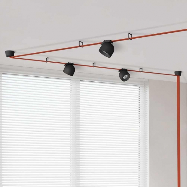 Трековый светодиодный светильник Denkirs Belty Spot DK5540-BK