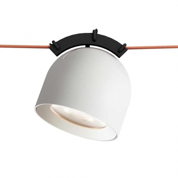 Трековый светодиодный светильник Denkirs Belty Spot DK5540-WH+BK