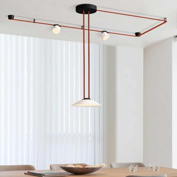 Трековый светильник Denkirs Belty Spot DK5542-WH+BK