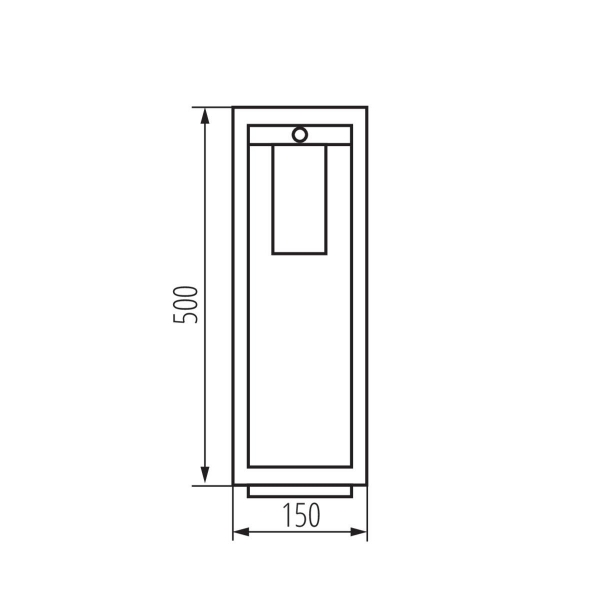 Садовый светильник Kanlux VIMO 50 SE-B 34986