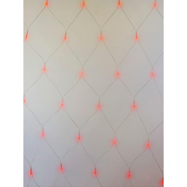 Светодиодная гирлянда Uniel занавес 220V красный ULD-N2520-240/DTA RED IP20 07940