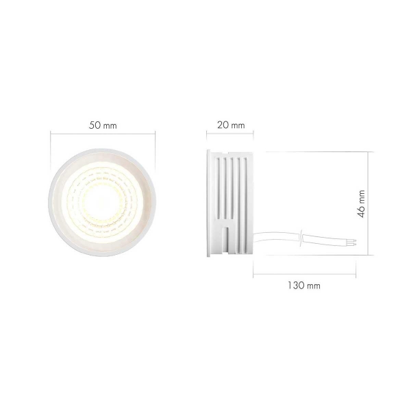 Светодиодный модуль Denkirs Slim Led DK3000-7W