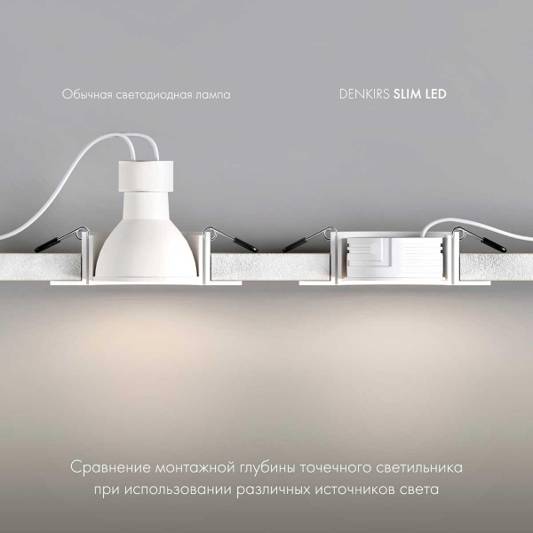 Светодиодный модуль Denkirs Slim Led DK3000-7W-BK