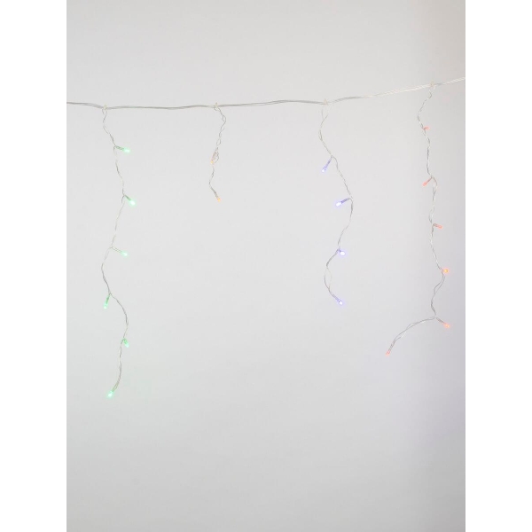 Светодиодная гирлянда Uniel бахрома 220V разноцветный ULD-B1805-048/DTA Multi IP20 UL-00005273