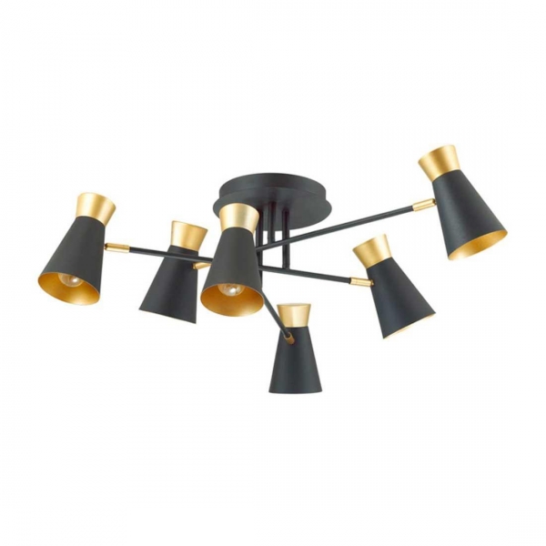 Потолочная люстра Lumion Lofti Liam 3790/6C
