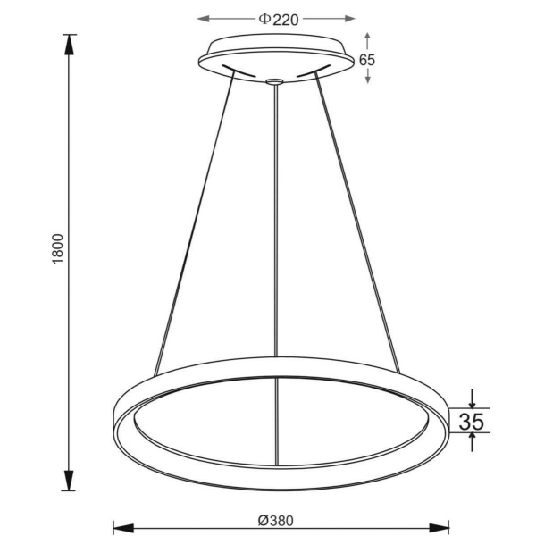 Подвесной светодиодный светильник Deko-Light Merope 342189