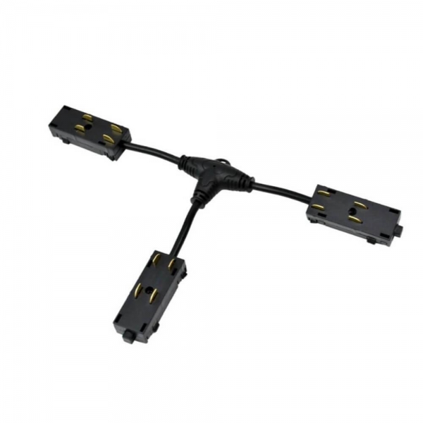 Коннектор Т-образный Denkirs Smart Hide TR2115-BK