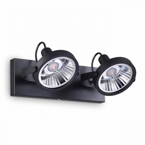 Спот Ideal Lux Glim PL2 Nero 200248