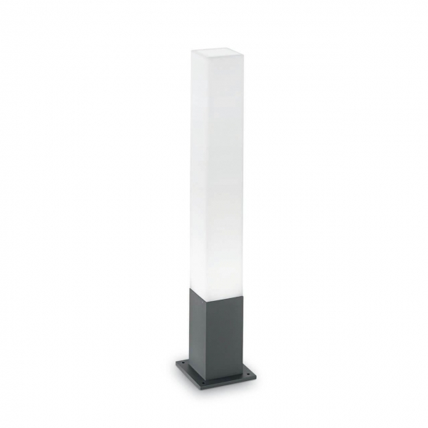 Уличный светильник Ideal Lux Edo Outdoor PT1 Square Antracite 135762