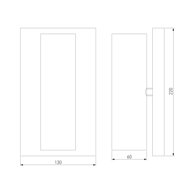 Настенный светильник Eurosvet Adamson 70142/2 хром