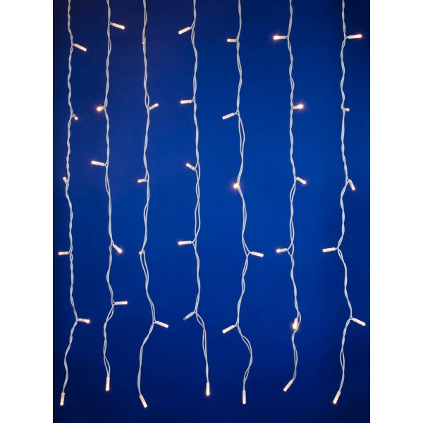 Уличная светодиодная гирлянда Uniel занавес 220V теплый белый ULD-C2030-240/TWK Warm White IP67 UL-00003684