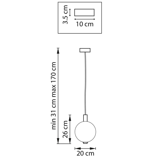 Подвесной светодиодный светильник Lightstar Colore 805402