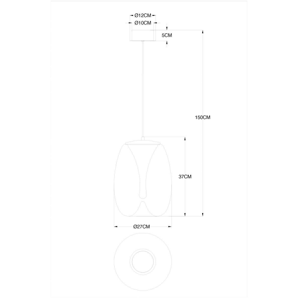 Подвесной светодиодный светильник Divinare Campo 5874/51 SP-15