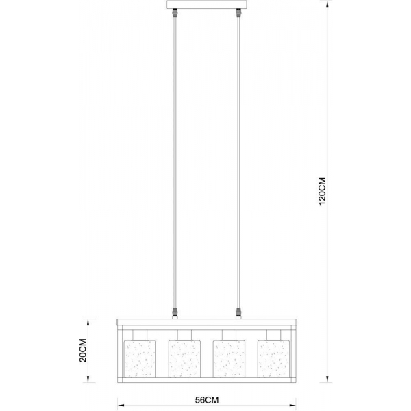Подвесная люстра Arte Lamp Dublin A7025SP-4BK