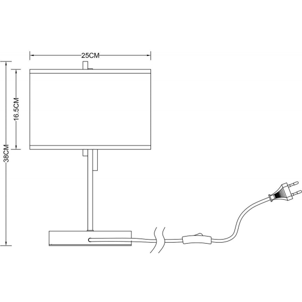 Настольная лампа Arte Lamp Julietta A5037LT-2CC