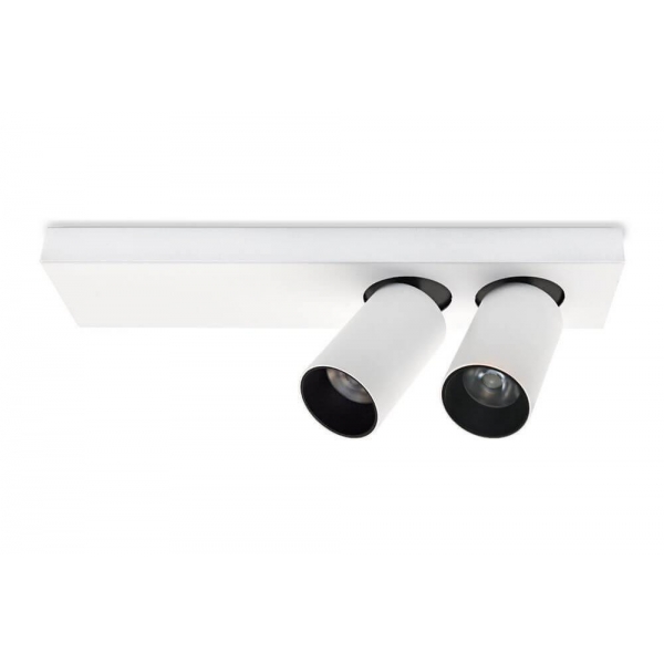 Светодиодный спот Lumien Hall Кайл 8002/2W-WT-BK