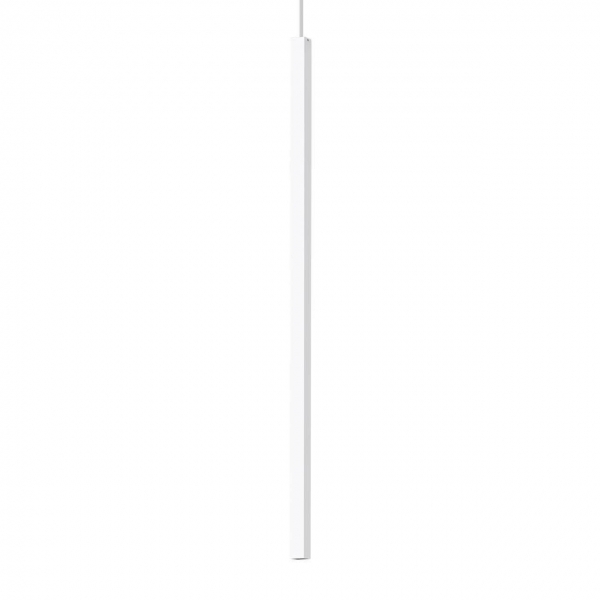 Подвесной светодиодный светильник Ideal Lux Ultrathin D100 Square Bianco 194172