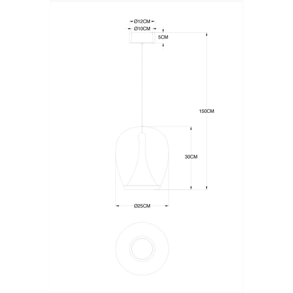Подвесной светодиодный светильник Divinare Campo 5875/09 SP-20