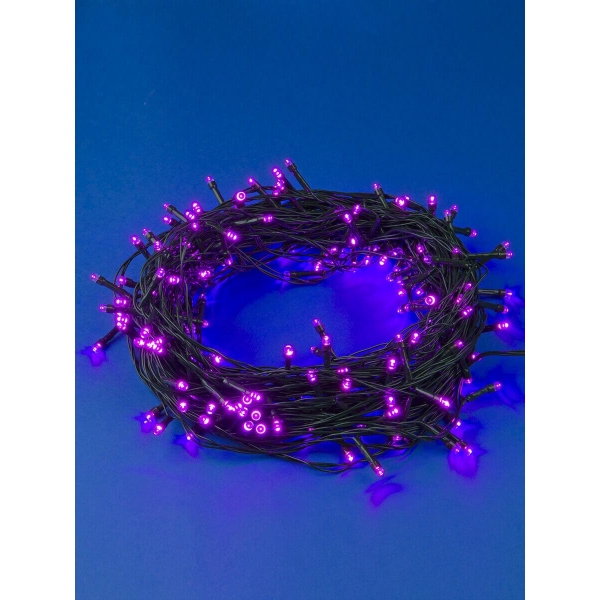 Светодиодная гирлянда Uniel 220V розовый ULD-S2000-200/DGA Pink IP20 UL-00007310