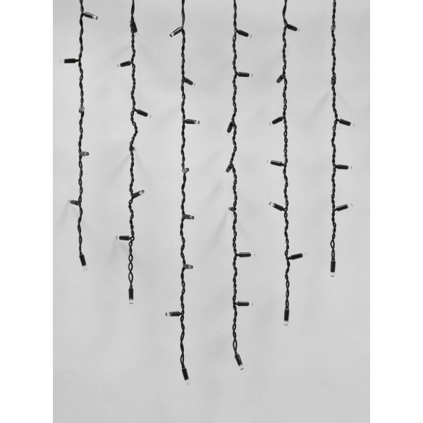 Уличная светодиодная гирлянда Uniel бахрома 220V теплый белый ULD-B3010-200/TBK Warm White IP67 UL-00003934