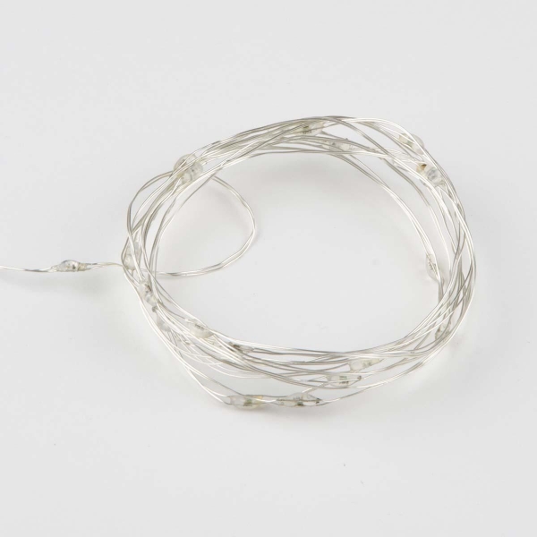 Светодиодная гирлянда Uniel Роса разноцветный ULD-S0200-020/DTB/3AA/RC RGB IP20 Dew UL-00007247