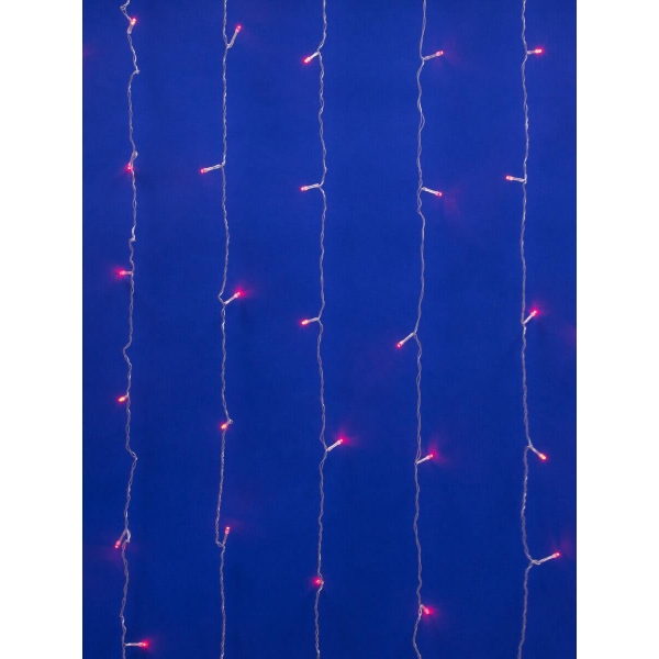 Светодиодная гирлянда Uniel занавес 220V красный ULD-C2030-240/DTA RED IP20 06741