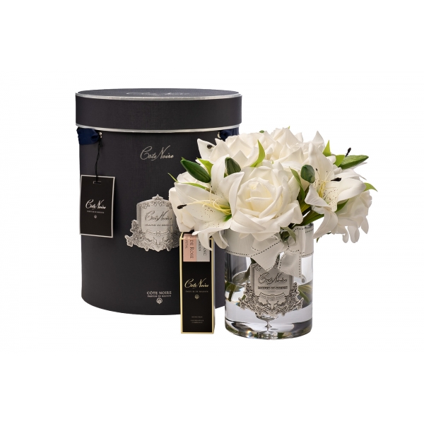 96CN-00001 Диффузор Roses&LIlies white, спрей White Gardenia+Rose Petal 2*10ml в упак.