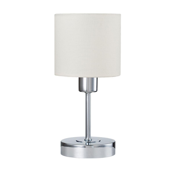 Настольная лампа Escada Denver 1109/1 Chrome/Beige