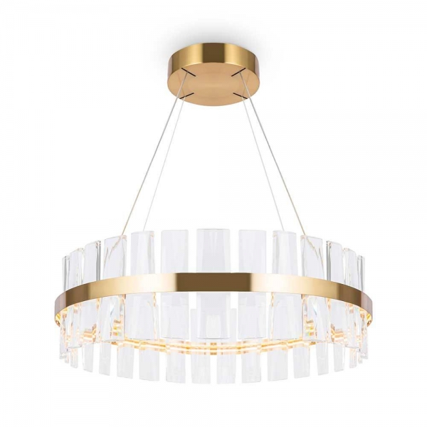 Подвесная светодиодная люстра Maytoni Mirage MOD173PL-L45BS3K