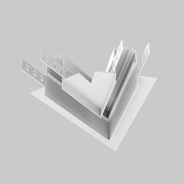 Коннектор L-образный встраиваемый Maytoni Technical Exility TRA034CLS-42W