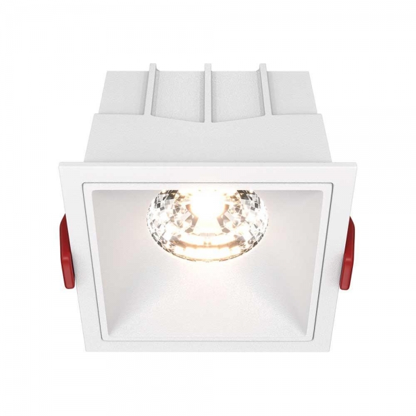 Встраиваемый светильник Maytoni Alfa LED DL043-01-15W3K-D-SQ-W