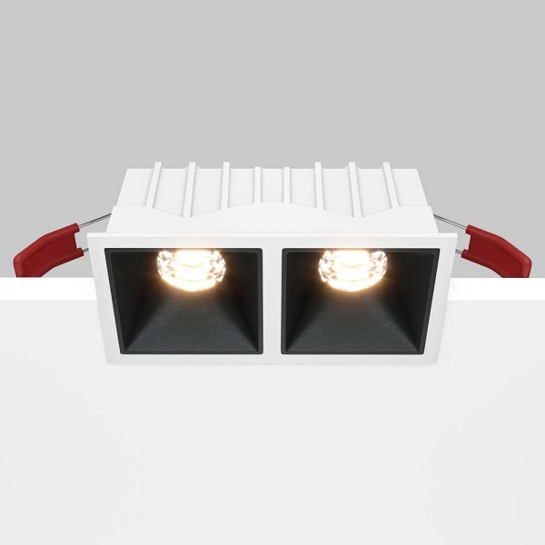 Встраиваемый светильник Maytoni Alfa LED DL043-02-10W3K-D-SQ-WB
