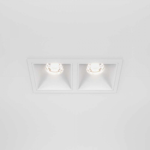 Встраиваемый светодиодный светильник Maytoni Technical Alfa LED Dim Triac DL043-02-10W4K-D-SQ-W