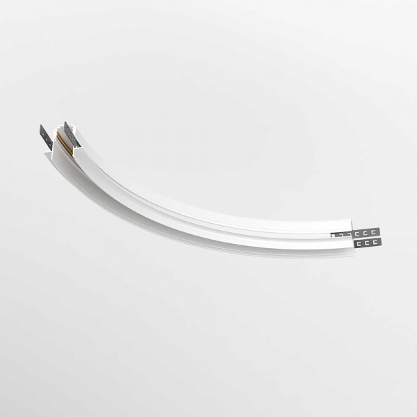 Угловой коннектор для магнитного однофазного трека Maytoni Technical Exility TRA044-angle-W