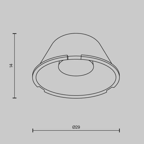 Линза Maytoni Technical Wise LensD29-15