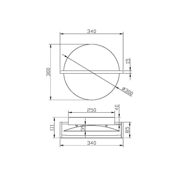 Бра Maytoni Mira MOD279WL-L14B3K