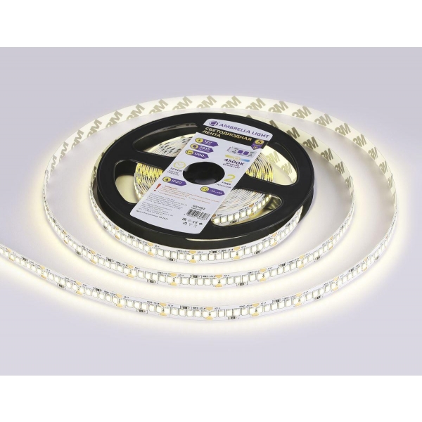 Светодиодная лента Ambrella Light 17W/m 240LED/m 2835SMD дневной белый 5M GS1402