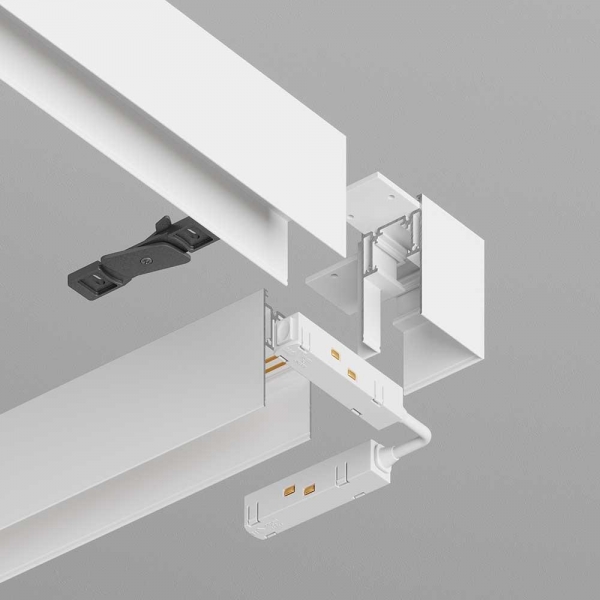 Угловой коннектор для магнитного шинопровода Maytoni Magnetic track system TRA004CL-21W
