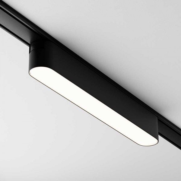 Трековый светодиодный светильник Maytoni Technical Basis TR080-1-12W4K-B