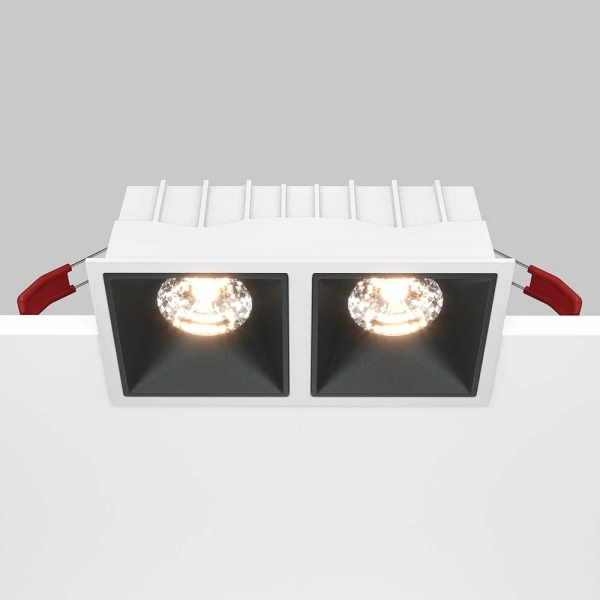 Встраиваемый светодиодный светильник Maytoni Technical Alfa LED Dim Triac DL043-02-15W3K-D-SQ-WB