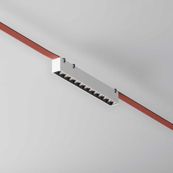 Подвесной светодиодный светильник Maytoni Technical Pendant system Parity Points TR128B-12W3K-M-W