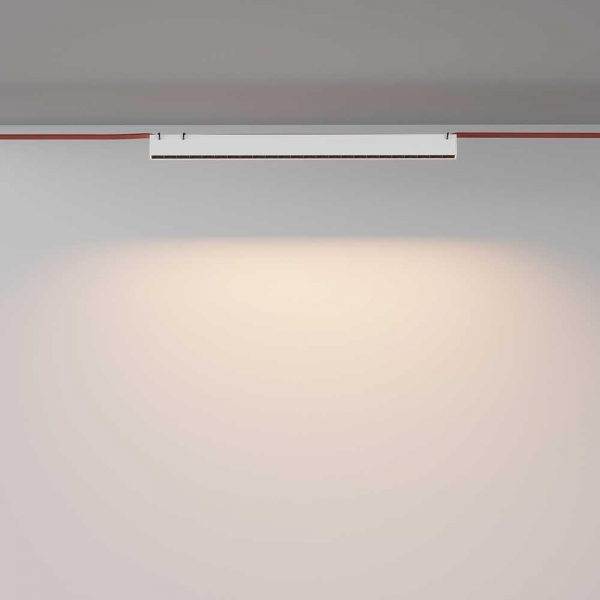 Подвесной светодиодный светильник Maytoni Technical Pendant system Parity Points TR128B-24W3K-M-W