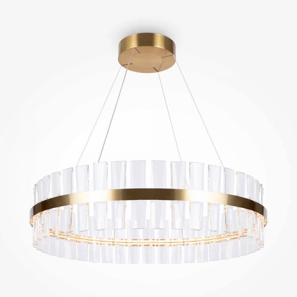 Подвесная светодиодная люстра Maytoni Mirage MOD173PL-L60BS3K