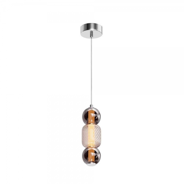 Подвесной светодиодный светильник Maytoni Drop MOD273PL-L16CH3K