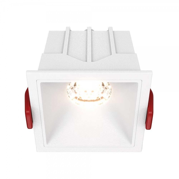 Встраиваемый светильник Maytoni Alfa LED DL043-01-10W3K-SQ-W