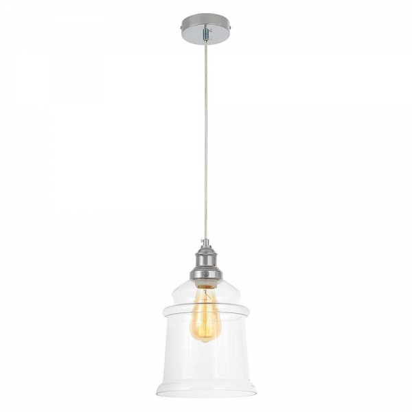 Подвесной светильник Lumina Deco Moletti LDP 6844-1 CHR+PR