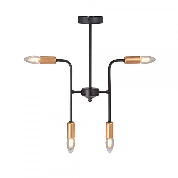 Потолочная люстра Vitaluce V3022-1/4PL